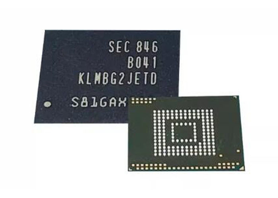 KLMBG2JETD-B041 메모리 IC 칩 32Gbit eMMC 5.1 플래시 저장 IC HS400 인터페이스