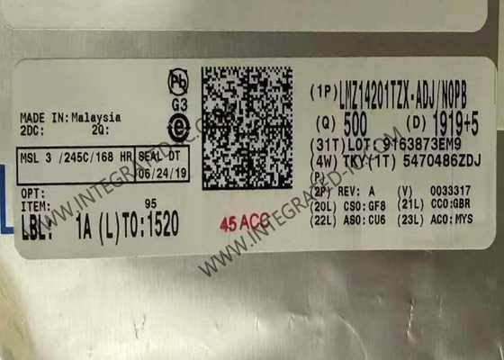 LMZ14201TZX-ADJ 통합 회로 칩 1A SIMPLE SWITCHER 전원 모듈 TO-PMOD-7