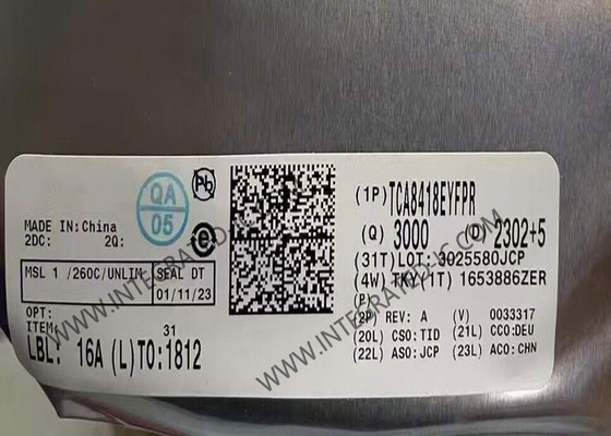 TCA8418EYFPR 통합 회로 칩 I2C 제어 키보드 스캔 IC 통합 ESD 보호