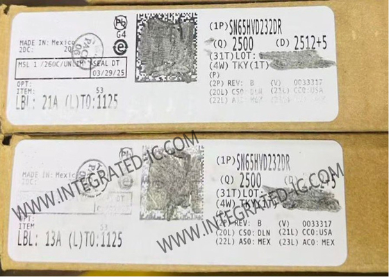 SN65HVD232DR 집적 회로 칩 3.3V CAN 트랜시버 SOIC8 CAN 버스 트랜시버