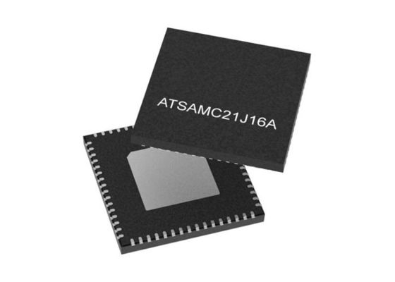 ATSAMC21J16A-MU 마이크로컨트롤러 MCU SAM C21 마이크로컨트롤러 IC VQFN64 임베디드 MCU