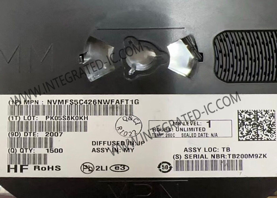 통합 회로 칩 NVMFS5C426NWFAFT1G 자동차 40V MOSFET 전원 단일 트랜지스터
