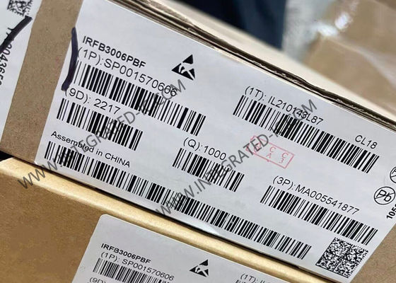 통합 회로 칩 IRFB3006PBF N 채널 60V 195A MOSFET 트랜지스터 TO-220-3