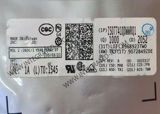 통합 회로 칩 ISO7741QDWWRQ1 5000Vrms 4 채널 디지털 격리기 SOIC16