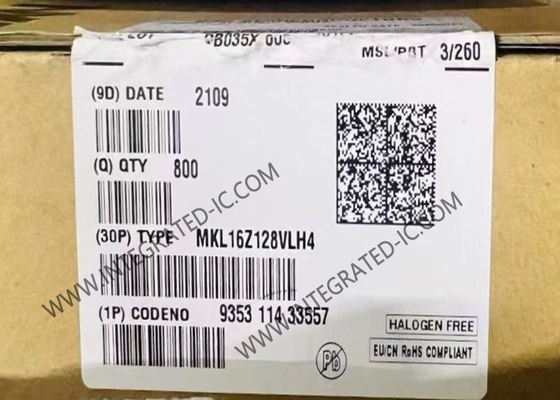 MKL16Z128VLH4 마이크로컨트롤러 MCU 키네티스 메인스트림 초저전력 48MHz ARM 코르텍스 M0+ MCU