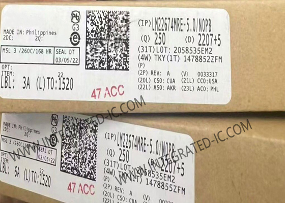 LM22674MRE-5.0 집적 회로 칩 42V 500mA 스텝다운 전압 조정기 (정밀 활성화 포함)