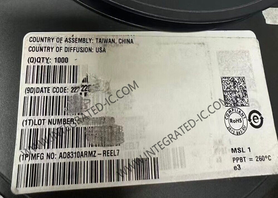 AD8310ARMZ 집적 회로 칩 95dB 로그 증폭기 MSOP8 RF 전력 감지기