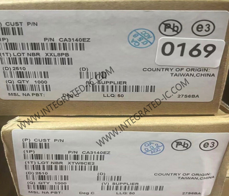 CA3140EZ 집적 회로 칩 4.5MHz BiMOS 연산 증폭기 PDIP8