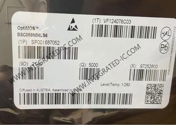 BSC059N04LS6 집적 회로 칩 40V OptiMOS 6 전력 MOSFET 트랜지스터