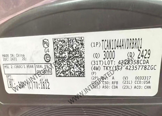 통합 회로 칩 TCAN1044AVDRBRQ1 1.8V 자동차 CAN 트랜시버