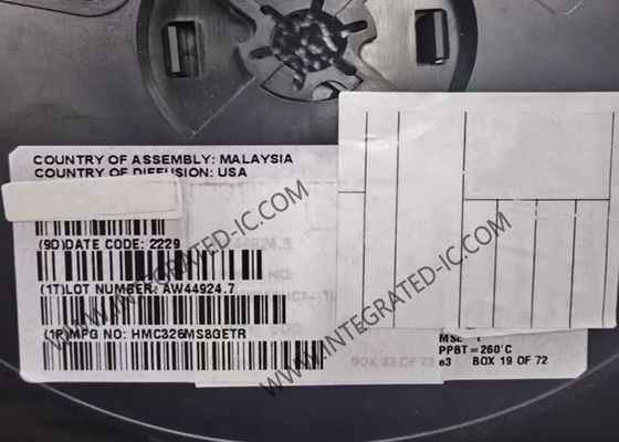 무선 통신 모듈 HMC326MS8GETR GaAs InGaP HBT 드라이버 증폭기