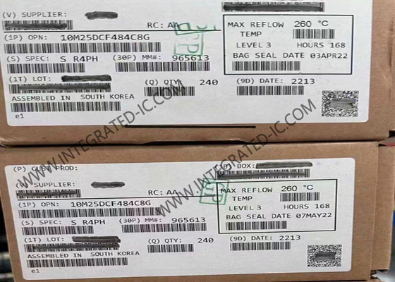 필드 프로그래밍 게이트 어레이 10M25DCF484C8G 675kbit FBGA-484 1.2V MAX 10 필드 프로그래밍 게이트 어레이