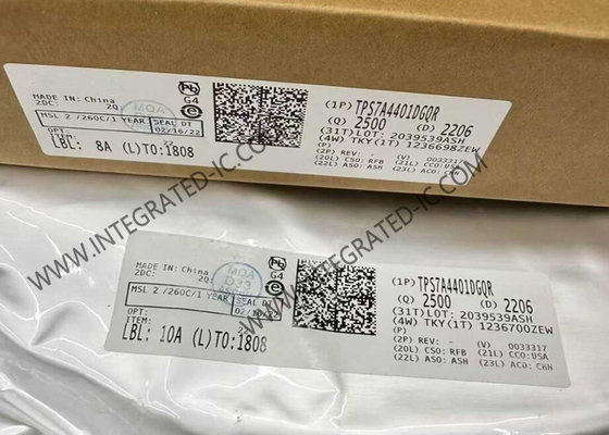 통합 회로 칩 TPS7A4401DGQR 1 출력 50mA 선형 전압 조절기 IC