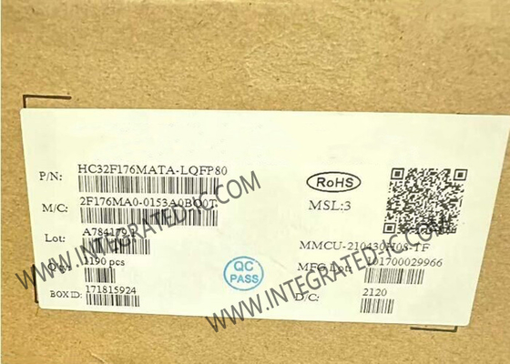 HC32F176MATA-LQFP80 마이크로컨트롤러 MCU 32비트 마이크로컨트롤러 48MHz ARM Cortex M0 MCU