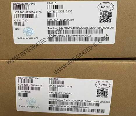 통합 회로 칩 RK3566 칩 BGA 패키지에 있는 일반용 시스템