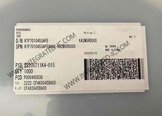 R7F7010453AFE 마이크로컨트롤러 MCU RH850/F1 시리즈 MCU LQFP100 임베디드 마이크로컨트롤러