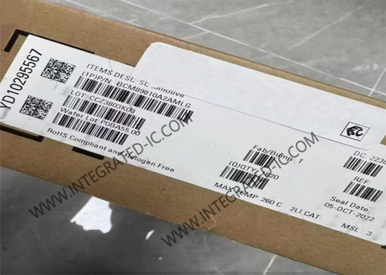BCM89810A2AMLG 단일 포트 이더넷 RGMII 트랜시버 IC MLP48 이더넷 칩​
