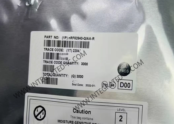 NRF52840-QIAA-R BT IC 2.4GHz 73-VFQFN 표면 실장 RF 트랜시버 IC