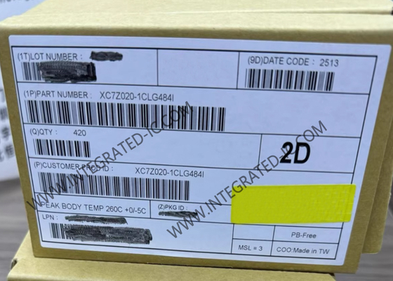 XC7Z020-1CLG484I 필드 프로그래머블 게이트 어레이 667MHz Zynq-7000 FPGA