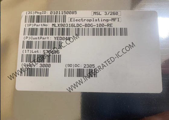 MLX90316LDC-BDG-100-RE 센서 IC Triaxis 주류 로터리 위치 센서 IC SOIC8