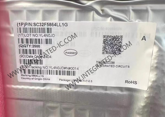SC32F5864LL1G 마이크로컨트롤러 MCU 고성능 72MHz Arm-Cortex-M0 마이크로컨트롤러