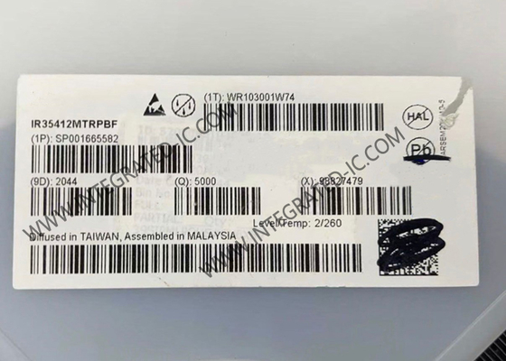 IR35412MTRPBF 집적 회로 칩 게이트 드라이버 멀티 페이즈 컨트롤러 40-QFN IMVP8