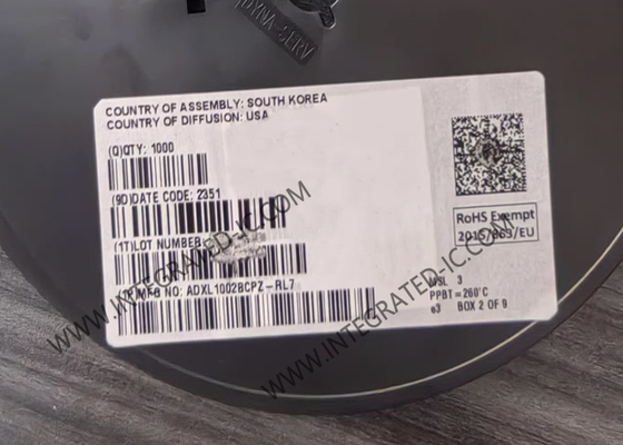 센서 IC ADXL1002BCPZ 21kHz 저소음 고주파 MEMS 가속기