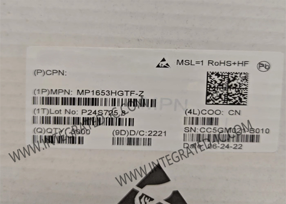MP1653HGTF 통합 회로 칩 17V 3A 1.2MHz 싱크로노스 스텝 다운 변환기