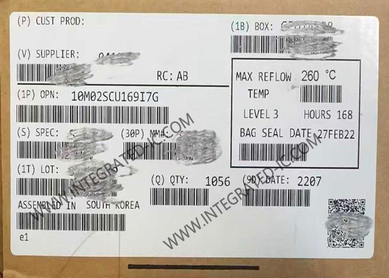 10M02SCU169I7G 필드 프로그래밍 가능한 게이트 어레이 MAX 10 FPGA 프로그래밍 가능한 논리 칩 LFBGA169