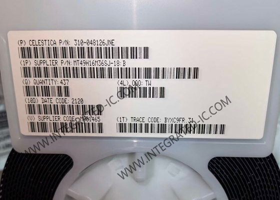 MT49H16M36SJ-18:B 메모리 IC 칩 576Mbit CIO RLDRAM 2 DRAM 메모리 IC FBGA144