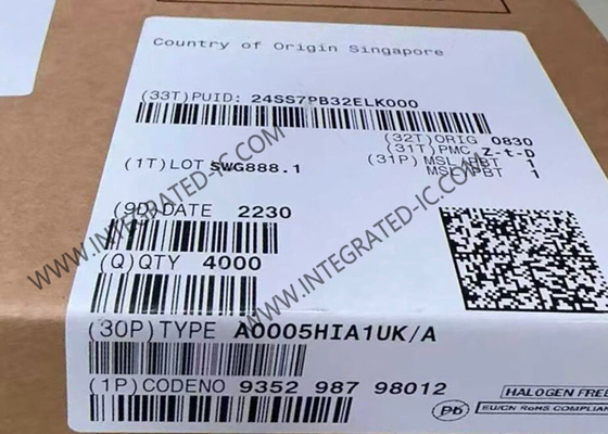 A0005HIA1UK 통합 회로 칩 충전기 드라이버 칩 BGA 패키지