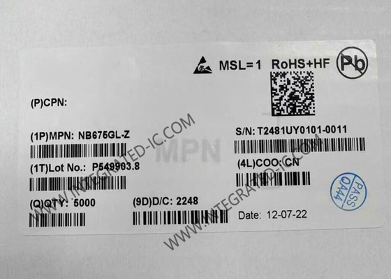 NB675GL 집적 회로 칩 10A 24V COT 동기식 벅 컨버터 QFN21