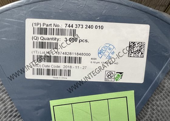 744373240010 통합 회로 칩 실드 몰딩 인덕터 100nH SMT 전력 인덕터