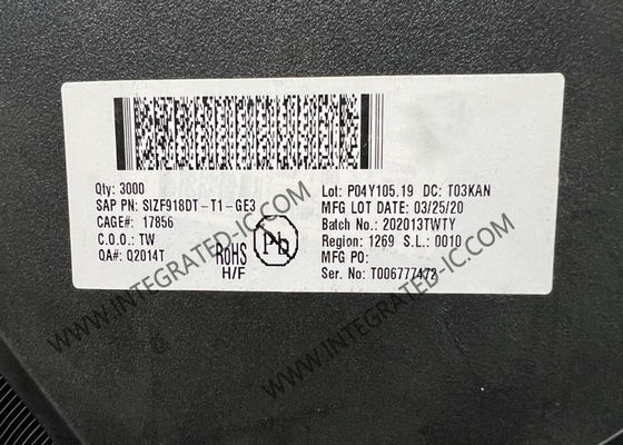 SIZF918DT-T1-GE3 융합 회로 칩 셔틀 다이오드로 셔틀 다이오드를 가진 듀얼 N 채널 30V MOSFET