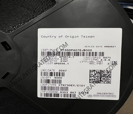 CTN730EV 통합 회로 칩 848 Kbit/s NFC 무선 충전 송신기