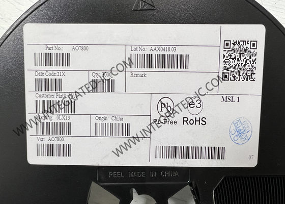 AO7800 통합 회로 칩 20V 듀얼 N 채널 MOSFET 트랜지스터 저전압 MOSFET