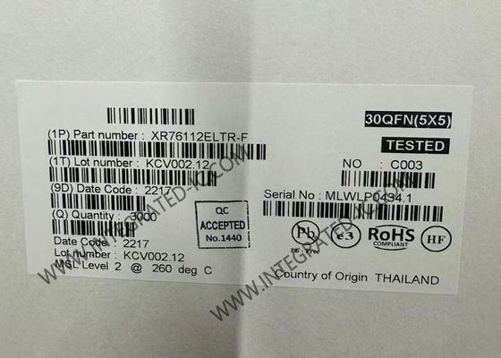 XR76112ELTR 통합 회로 칩 12A 동기 스텝 다운 COT 조절기