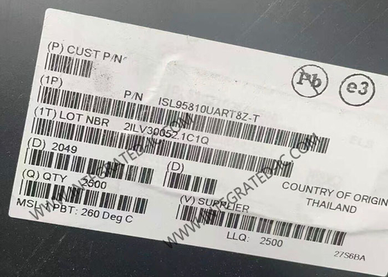 ISL95810UART8Z-T 융합회로 칩 저소음 단일 디지털 제어 전력 측정기