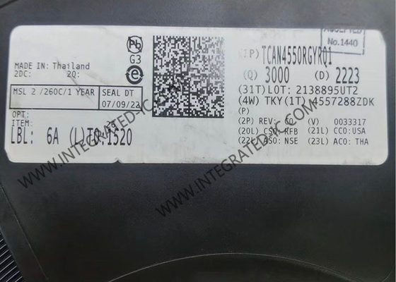 통합 회로 칩 TCAN4550RGYRQ1 자동차 통합 CAN 트랜시버