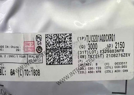 TLV3201AQDCKRQ1 고속 40 ns 저전력 소비 40 μA 및 낮은 오프셋 전압 1 mV의 자동차 통합 회로 칩