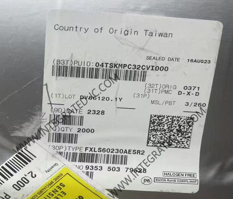 FXLS60230AESR2 센서 IC 3축 선형 가속도 측정기 HLQFN16