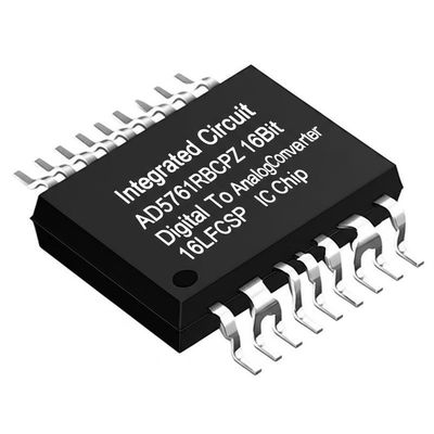 16비트 디지털에서 아날로그 변환기 AD5761RBCPZ 16-WFQFN 패키지 내의 낮은 변동 2.5V 참조