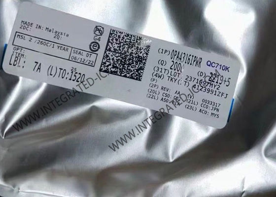 OPA4316IPWR 집적 회로 칩 10MHz 쿼드 RRIO 연산 증폭기 TSSOP-14