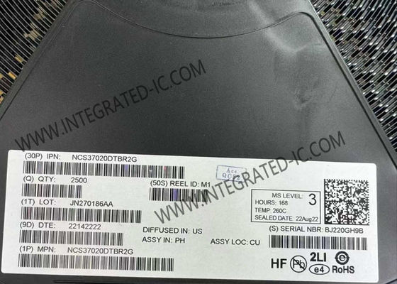 NCS37020DTBR2G 집적 회로 칩 신호 프로세서, 12V 션트 레귤레이터 포함, TSSOP-14 패키지, 0°C ~ 70°C 작동 온도