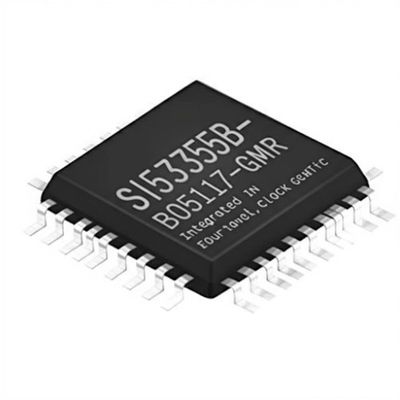 SI5335B-B05117-GMR 200MHz 정밀 시계를 위해 낮은 지터와 함께 4 채널 시계 생성 IC