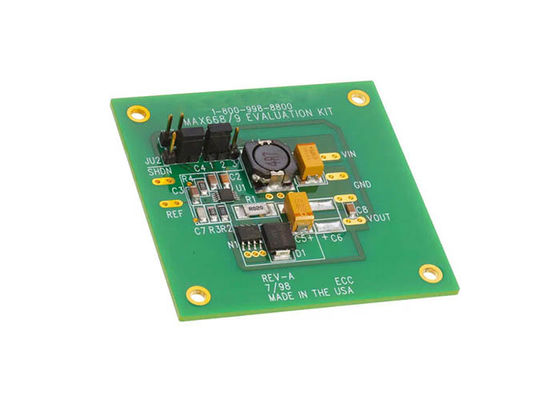 MAX668EVKIT 임베디드 솔루션 1 비 격리 출력 DC/DC Step Up 평가판