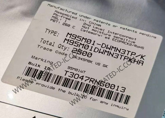 M95M01-DWMN3TP/K 메모리 IC 칩 1Mbit EEPROM 메모리 IC 고속 클럭 포함