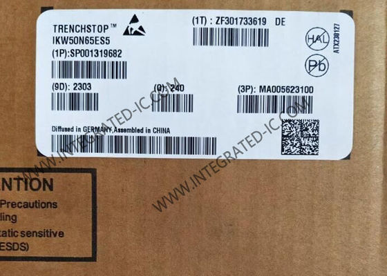 IKW50N65ES5 트렌치스탑™ 5 기술 및 소프트 스위칭 IGBT 트랜지스터를 갖춘 집적 회로 칩, 15년 경력 공급업체 제품