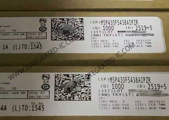 MSP430F5438AIPZR 마이크로컨트롤러 MCU 고성능 16비트 25MHz 마이크로컨트롤러