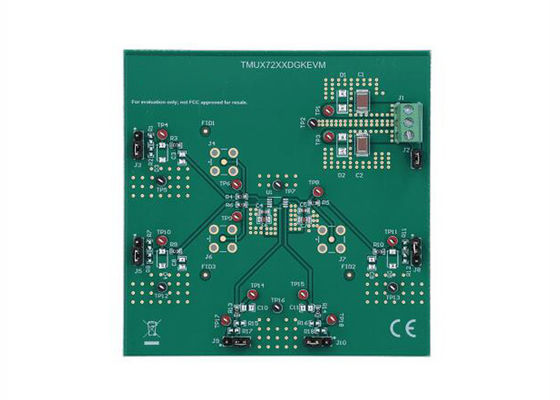 TMUX72XXDGKEVM 임베디드 솔루션 정밀 스위치 TMUX72xx 평가 모듈 멀티플렉서
